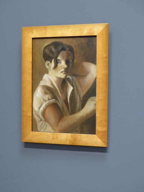 Selbstbildnis von Hanna Nagel. | Foto: Schatz