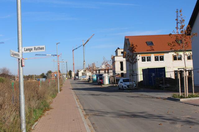 Die ersten Nordstadt-Bewohner bezogen im Herbst ihre Häuser 