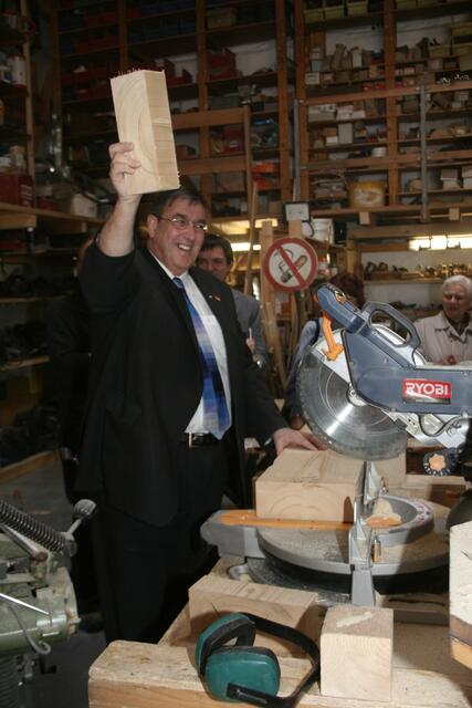 "Die dicken Bretter bohre ich", ist ein Leitspruch des CDU-Bundestagsabgeordneten. 