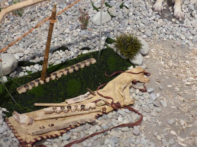 Zu sehen sind auch die Hinterlassenschaften der Eiszeitmenschen. | Foto: Schatz