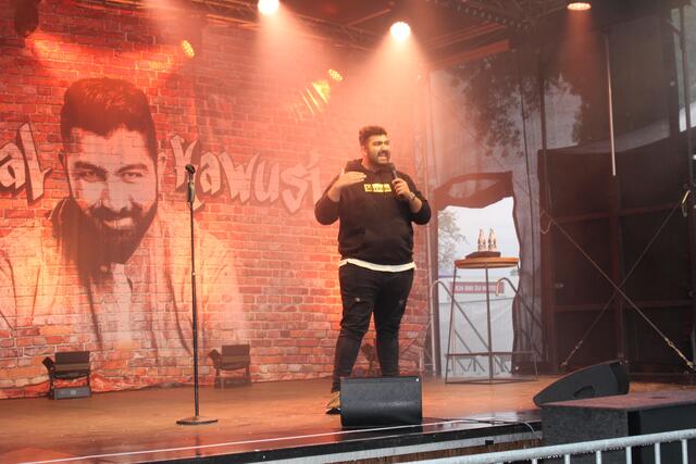 August: Endlich wieder Livekonzerte auf der Ladenburger Festwiese.