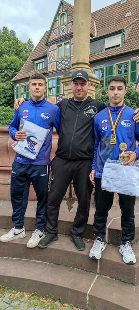 Asis Isaev und Alexander Riefling