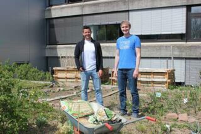 Dominic Arbogast (li.) und Stefan Wehner