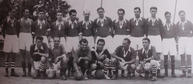 Die Fußballer des SV50 gewannen 1953 die Staffelmeisterschaft. 