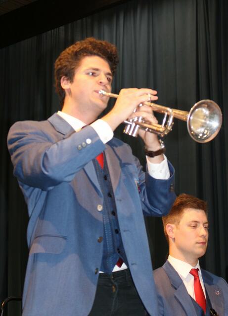 Louis-Armstrong-Sound erzeugte Max Heinke auf seiner Trompete. 