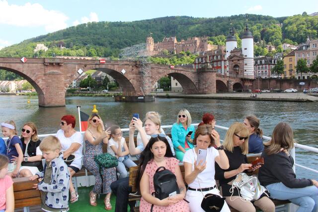 Das Heidelberger Schloss war das beliebteste Foto-Motiv.