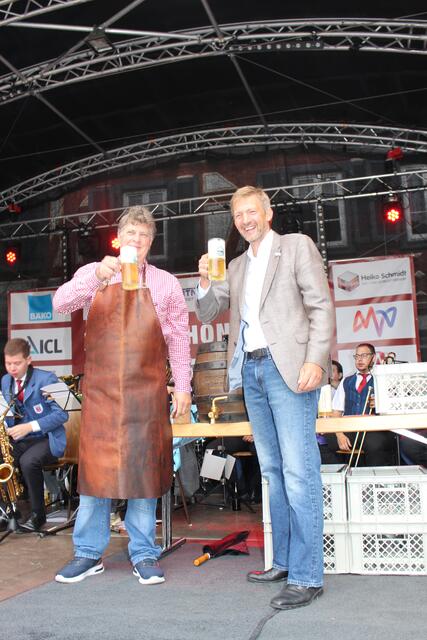 Na dann Prost - auf ein erfolgreiches Altstadtfest. 