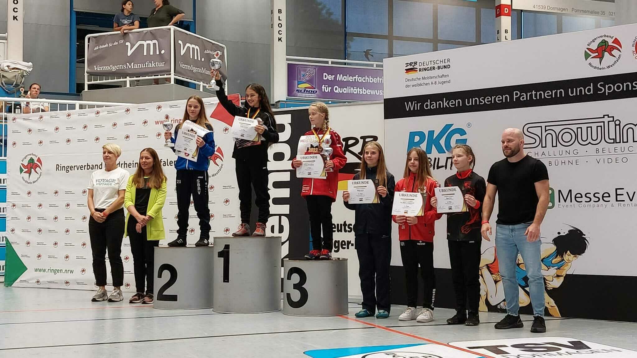 Halilja Azimov wird Deutsche Meisterin ASVAmazone holt den Titel