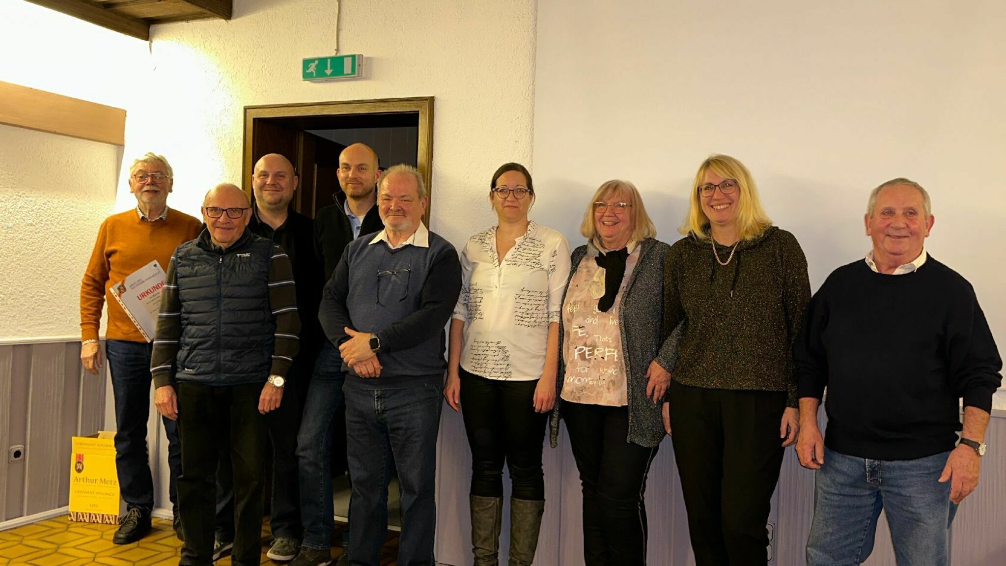Eine Tischtennis-Weihnachtsfeier mit geselligem Beisammensein - Ladenburg