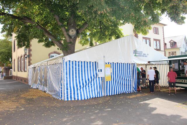 Letztmals fand das Lampionfest der Sängereinheit statt – das Festzelt wurde verkauft. 