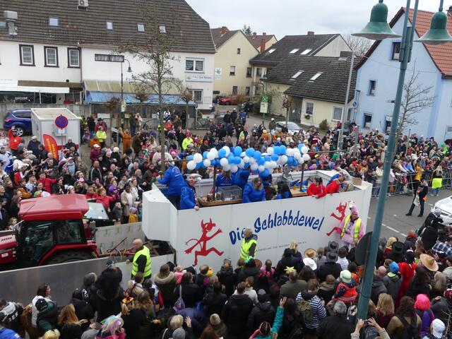 Der Elferratswagen der Schlabbdewel. | Foto: Schatz