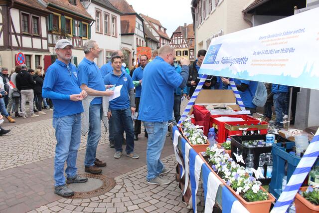 Musikalische Präsentationen waren vom Liederkranz zu hören. 
