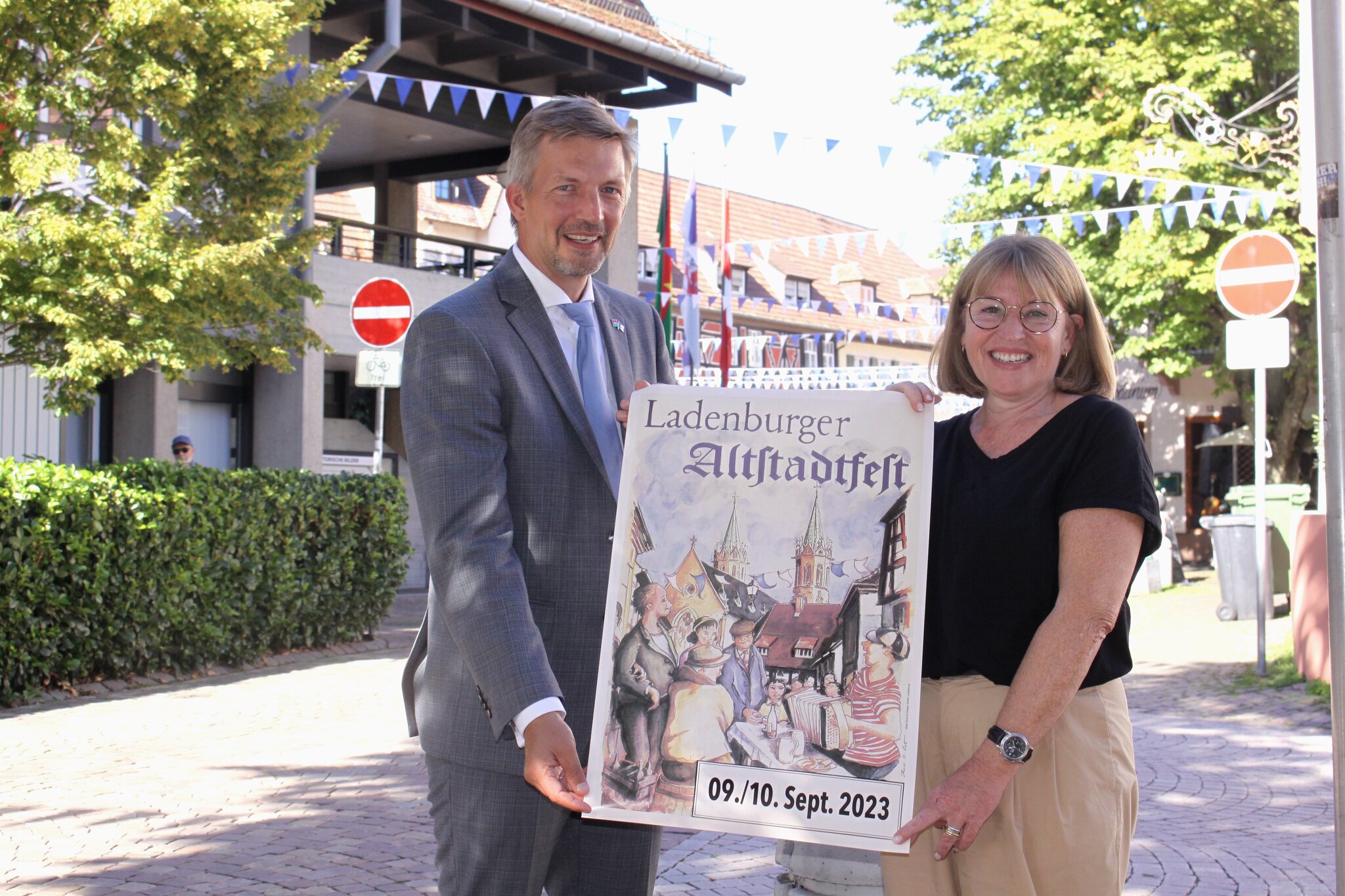 Ladenburg feiert 48. Altstadtfest In Erwartung einer Rekordkulisse