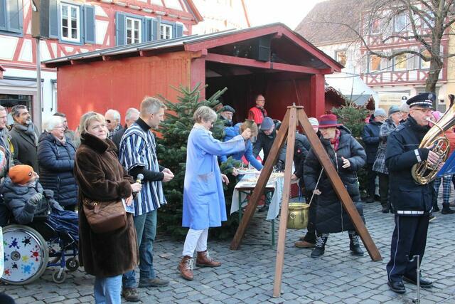 Dezember: Der Garango-Frühschoppen war der Höhepunkt des diesjährigen Weihnachtsmarktes. 