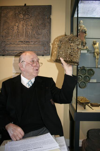 Eine Herzenssache für Heukemes war die Eröffnung der Jüdischen Abteilung im Lobdengau-Museum.