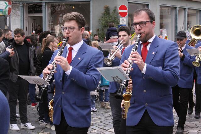Musikalische Einlagen gab es unter anderem von der Stadtkapelle Ladenburg.