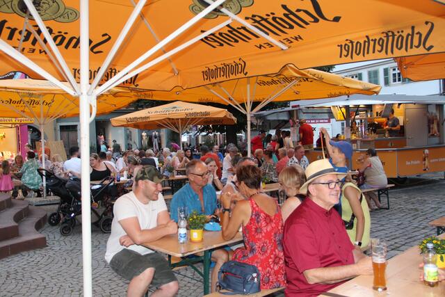 Die Kerwe-Klause des FV03 war sehr gut besucht.