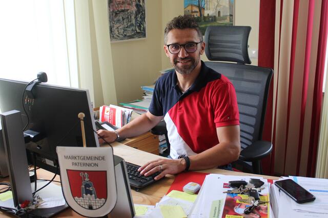 Bürgermeister Manuel Müller pflegt regelmäßig Kontakt nach Ladenburg. 