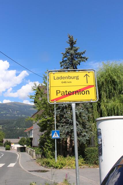 646 km ist die Entfernung von Ladenburg nach Paternion. 