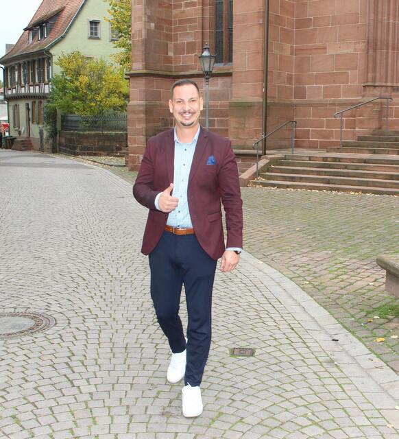 Damen hoch... Sophian Habel glaubt an seinen Erfolg.