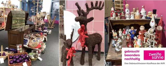 Auch in der „zweiten sahne“ wird es in der Vorweihnachtszeit besonders festlich. | Foto: AVR