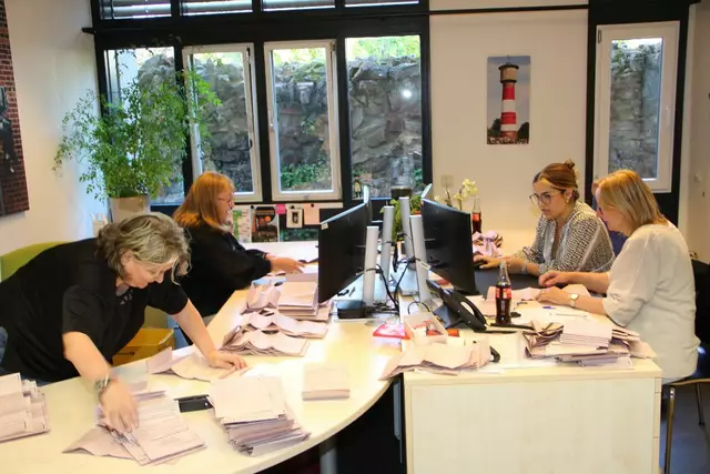 Die Kommunalwahl wurde reibungslos über die Bühne gebracht.