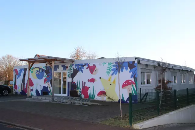Der jetzt leerstehende Kindergarten wird zukünftig für die Ganztagesbetreuung der Astrid-Lindgren-Schule gebraucht.