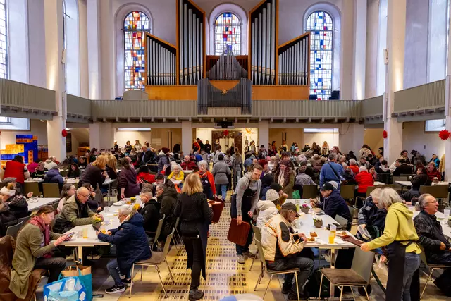 Mit einem traurigen Rekord endete die diesjährige Vesperkirche. | Foto: Tretner
