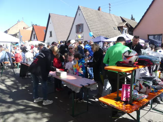 Überall herrschte dichtes Gedränge. | Foto: Schatz