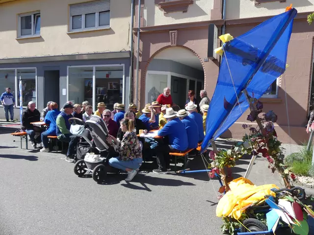 In der Sonne ließ es sich gut aushalten. | Foto: Schatz