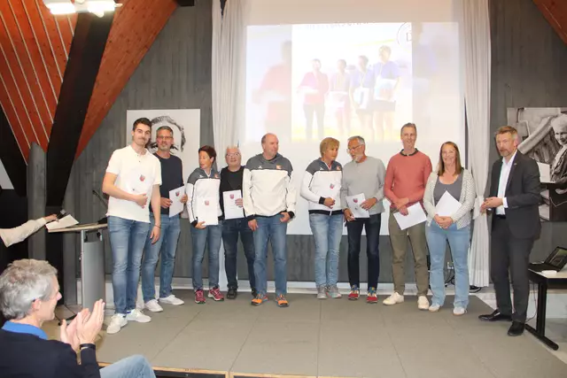 Die TC-Beachtennis-Sportler hatten allen Grund zur Freude  