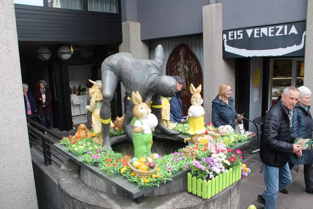 Der Wasserschöpfer versorgte die Hasen mit Trinkwasser. 