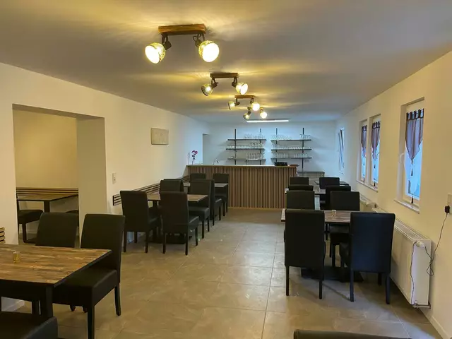 Innenansichten der neu errichteten Gaststätte "bei Kosta" | Foto: DJK/Fortuna