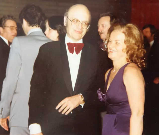 Irene Habel hatte einen guten Draht zum Direktor des Carl-Benz-Gymnasiums Klaus Kolb. 