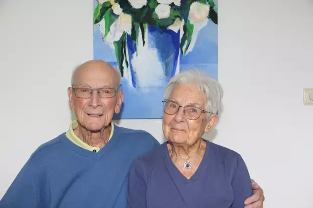 Seit 65 Jahren gehen sie gemeinsam durchs Leben: Barbara und Reinhard Mohrdieck. 