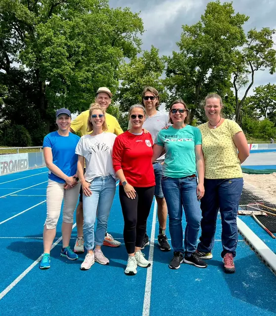 Kampfrichter- und Helferteam der LSV Ladenburg