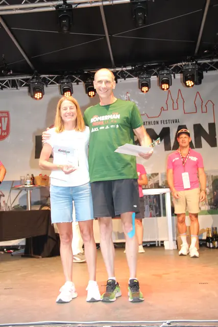 Die Römerman-Stadtmeister Bianca Mohr und Benjamin Gauter-Fleckenstein zeigten überragende Leistungen.