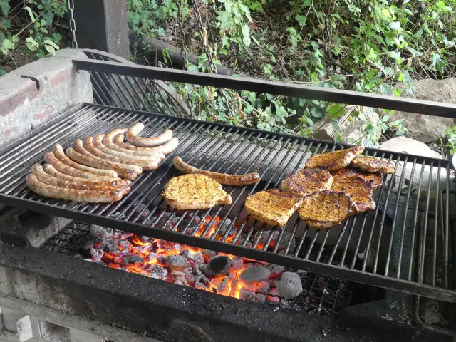 Leckeres Grillgut wurde zubereitet. | Foto: Schatz