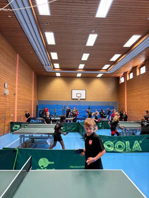 Optimal genutzter Platz: Tischtennis in der Jahnhalle | Foto: Foto: -zg.