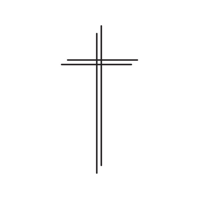 Trauerkreuz
Bitte Text schwarz (Trauerumrandung) einfassen!