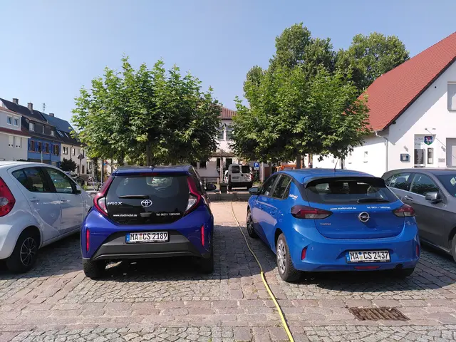 Im Jahr 2010 stellte der Carsharing-Anbieter Stadtmobil das erste Auto auf dem Messplatz zur Verfügung. Heute sind in Edingen-Neckarhausen fünf Carsharing-Autos an drei Standorten stationiert. | Foto: BMA