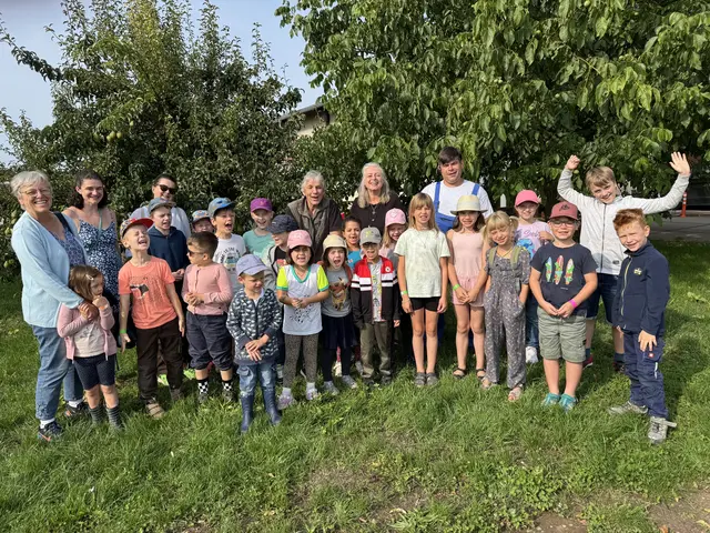 Beim FED-Ferienspiel auf dem "Junkershof" standen Spaß und Lernen im Vordergrund | Foto: Nicoline Pilz | "Rhein-Neckar-Zeitung"