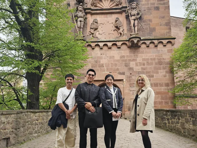 Die großzügigen Spender sind von Schloss Heidelberg begeistert. | Foto: SSG