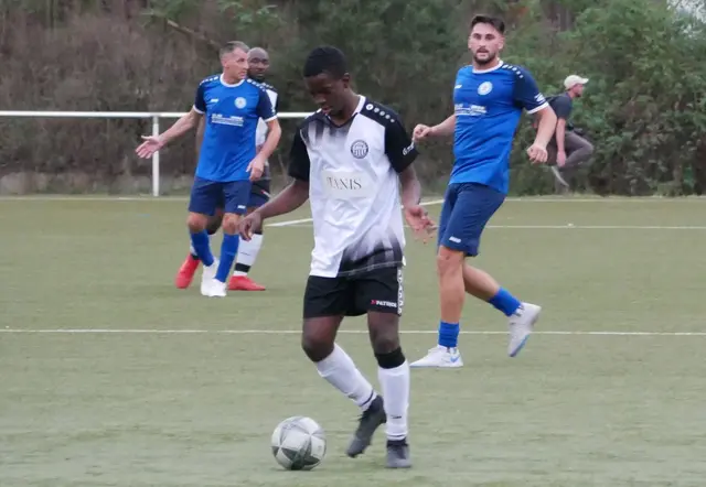 Ruhig und mit viel Übersicht agierte Stanley Noel gegen den FK Bosna Mannheim. | Foto: /Foto: -wy