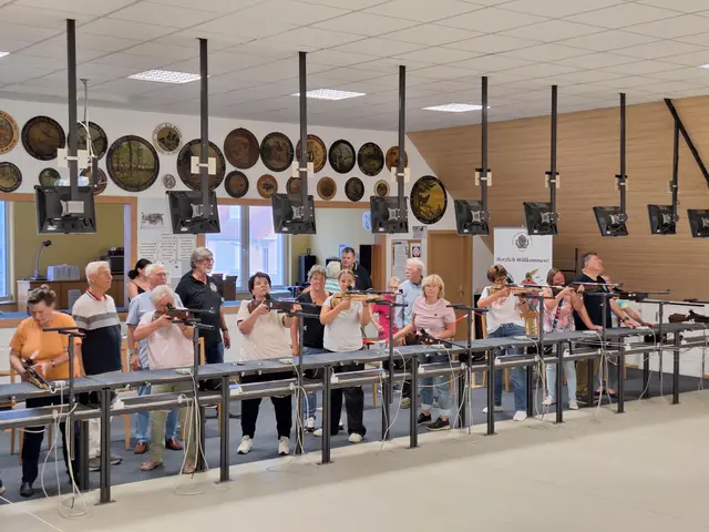 Die Landfrauen präsentierten sich sehr treffsicher! | Foto: LF
