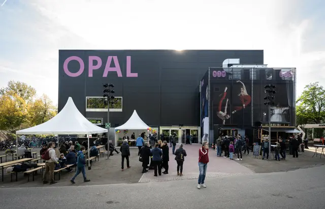 Rund um das OPAL wird am Samstag gefeiert.  | Foto: zg