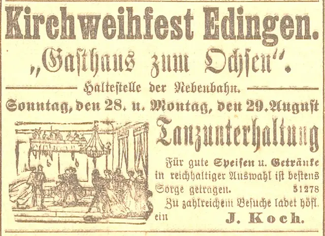 Generalanzeiger vom 27.08.1904 | Foto: Marchivum der Stadt Mannheim