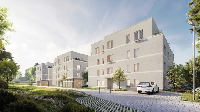Baubeginn der Wohnanlage "Trio Verde" in Edingen | Foto: Bild: D&S