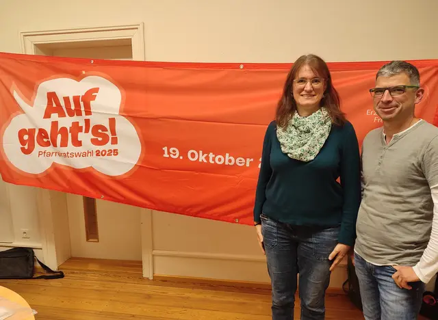 Kirsten Jeske und Bernhard Röser sind die Kandidaten der Seelsorgeeinheit St.Martin für den neuen Pfarreirat. | Foto: /zg