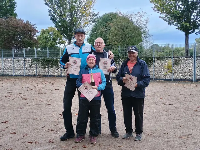 Gewinner und Sieger der Clubmeisterschaft Tête-à-Tête  | Foto: BCEN